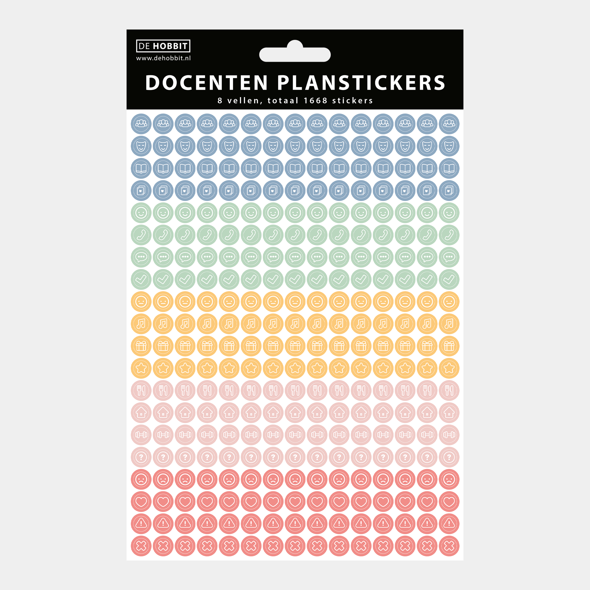 DOCENTEN PLANSTICKERS