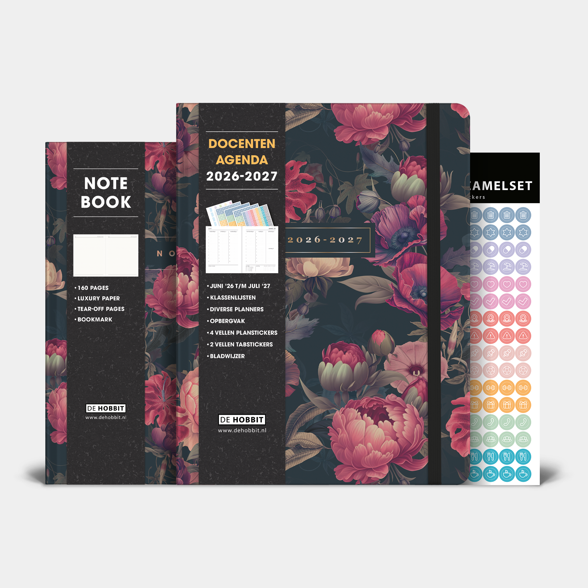 DOCENTENAGENDA BUNDEL 2026-2027 ±A4 KLASSIEKE ROZEN