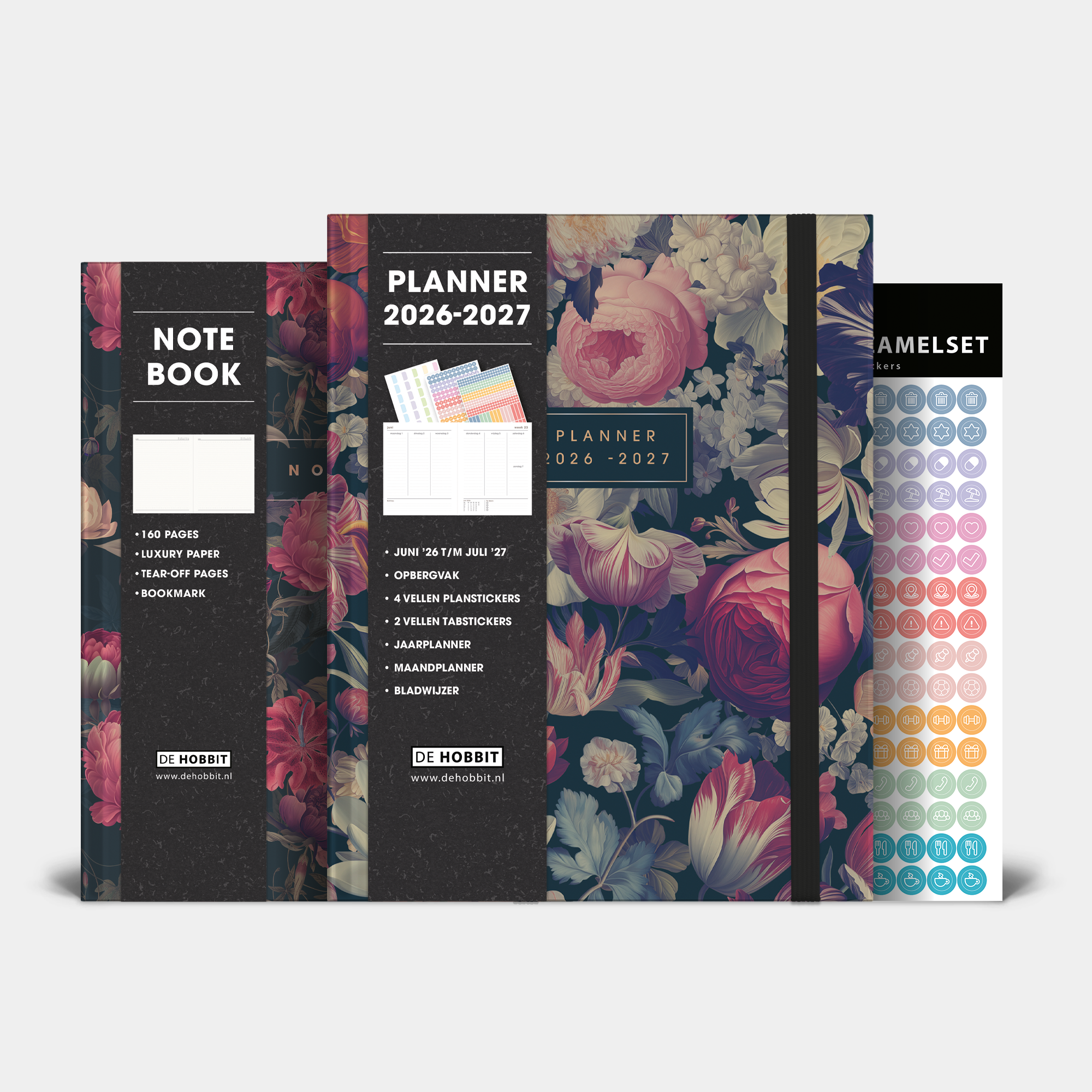 LUXE WEEKPLANNER BUNDEL 2026-2027 A5+ KLASSIEK