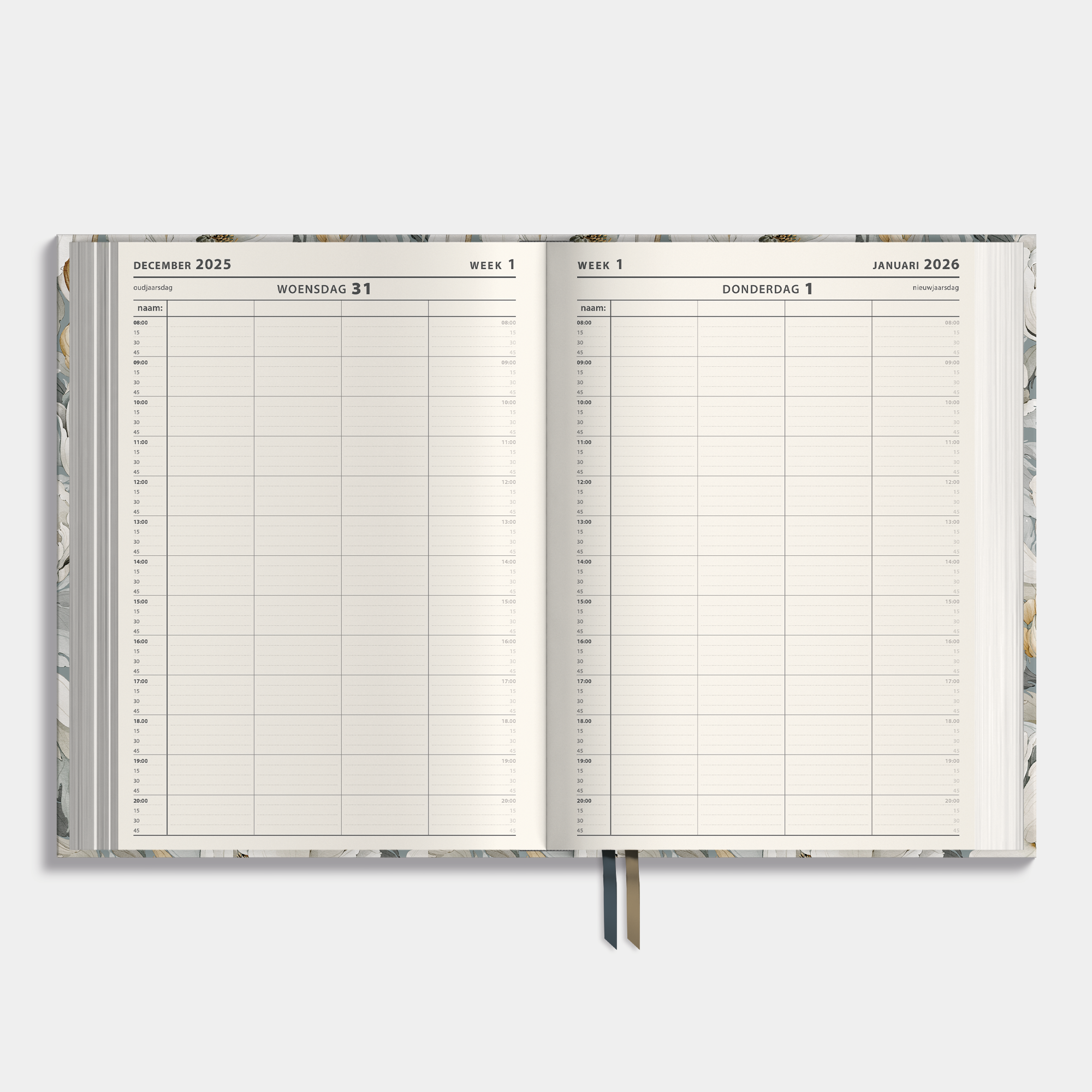 PERSONEELSPLANNER 2026 A4 KLASSIEK