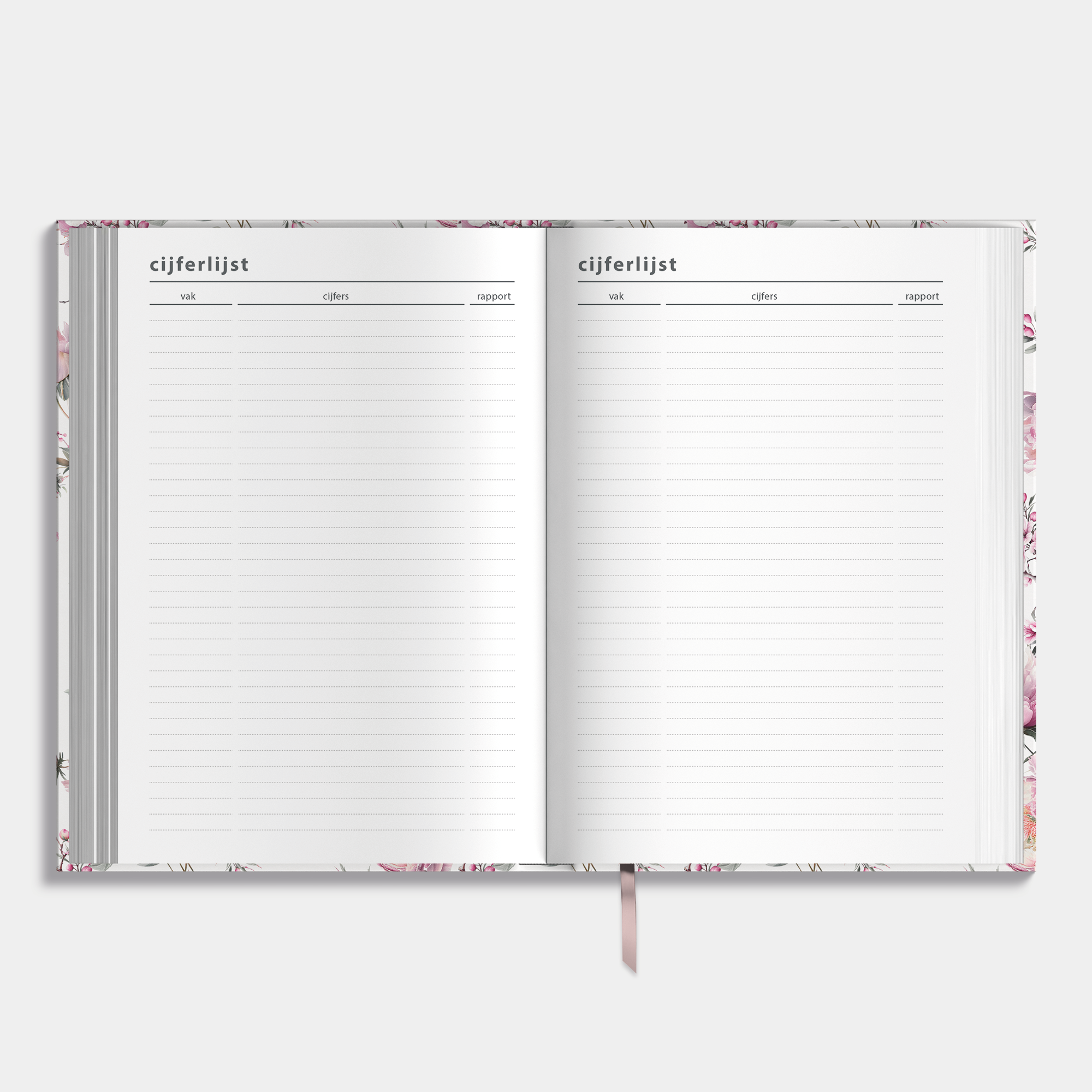 LUXE SCHOOLAGENDA 2025-2026 ±A5 KERSENBLOESEM