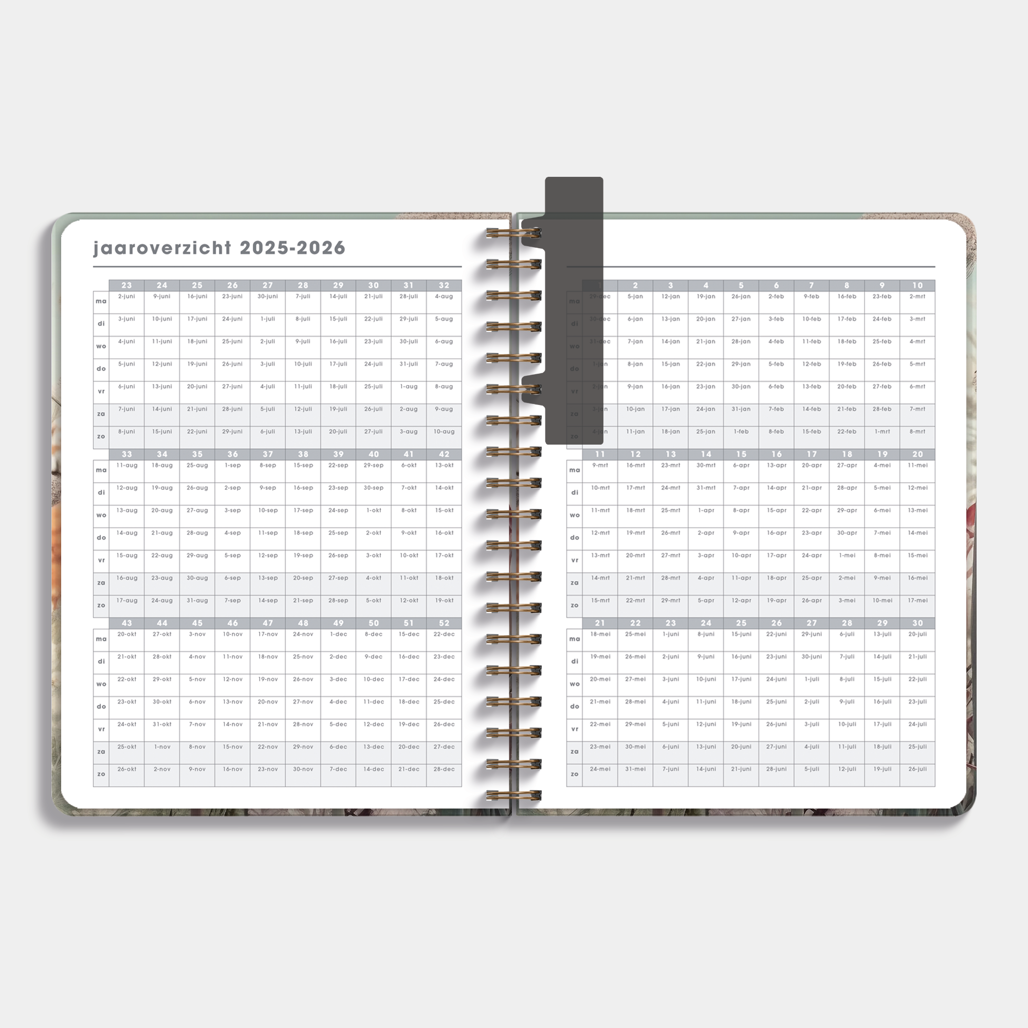DOCENTENAGENDA BUNDEL 2025-2026 ±A4 VELDBLOEMEN
