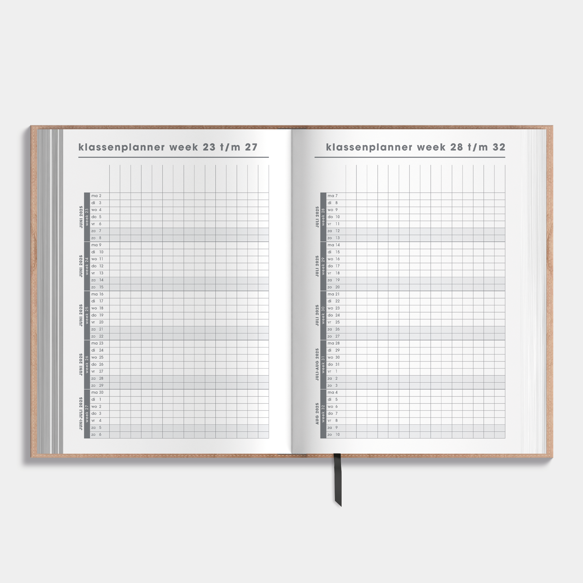 DOCENTENAGENDA BUNDEL 2025-2026 A5 WASHED CRAFT
