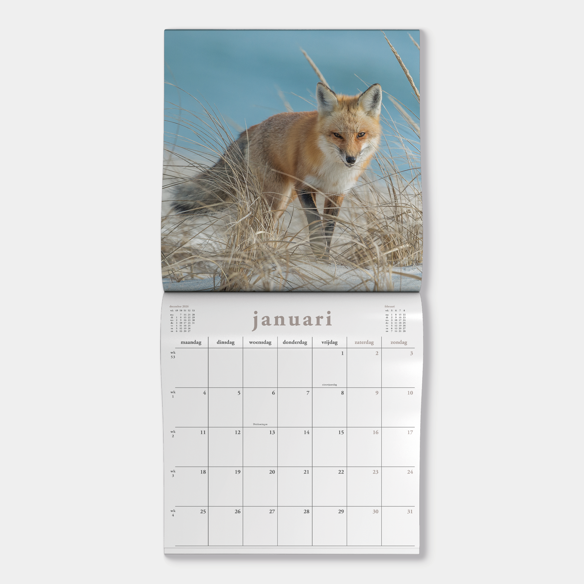 JAARKALENDER 2027 NATUUR