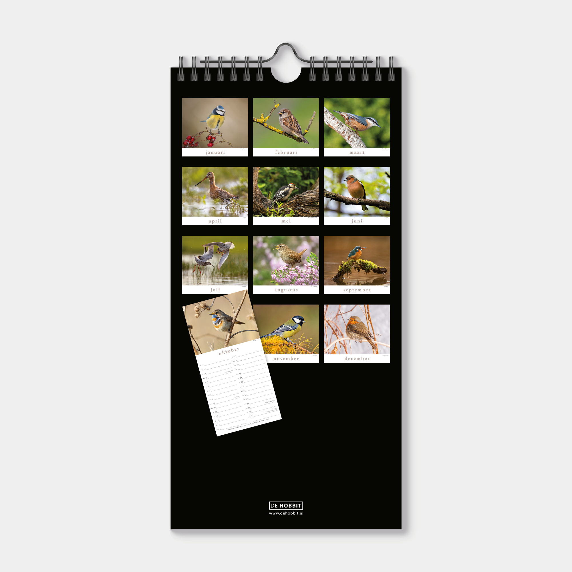 MINIKALENDER 2027 VOGELS
