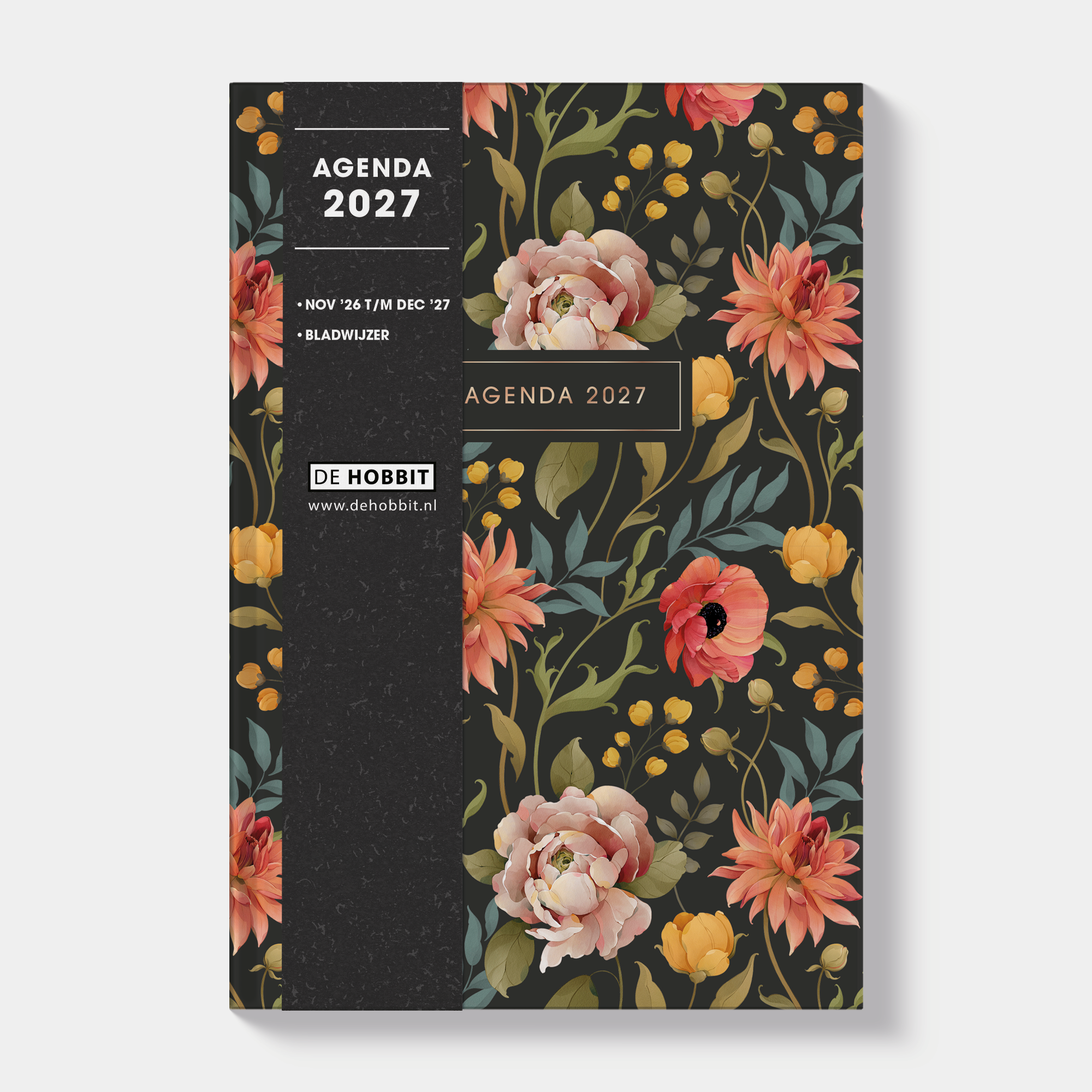 BASIC AGENDA 2027 A5 VINTAGE BLOEMEN