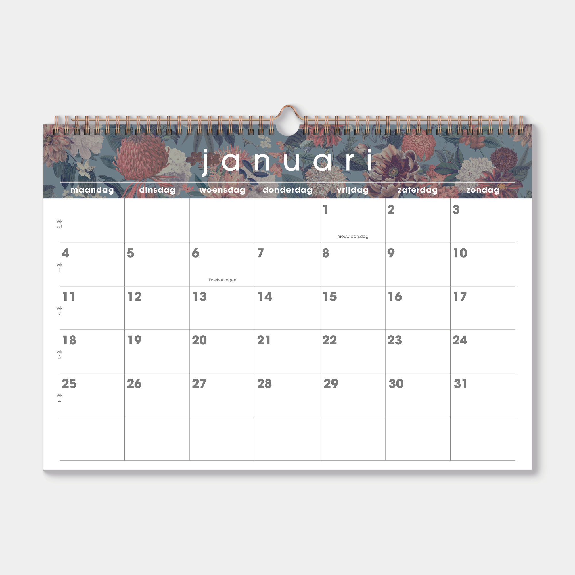 MAANDKALENDER 2027 ±A3 D6
