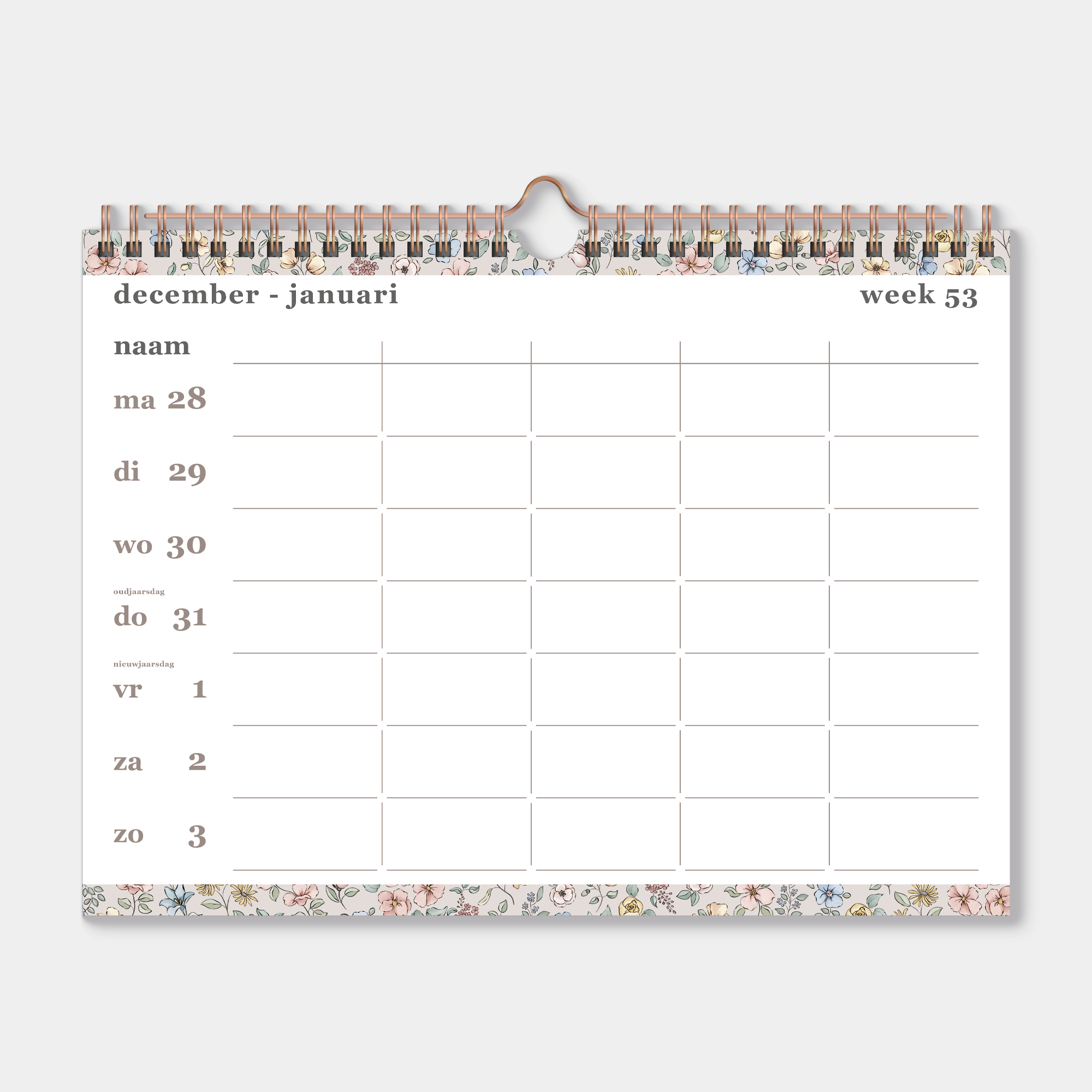 FAMILIEPLANNER 2027 A4 D2