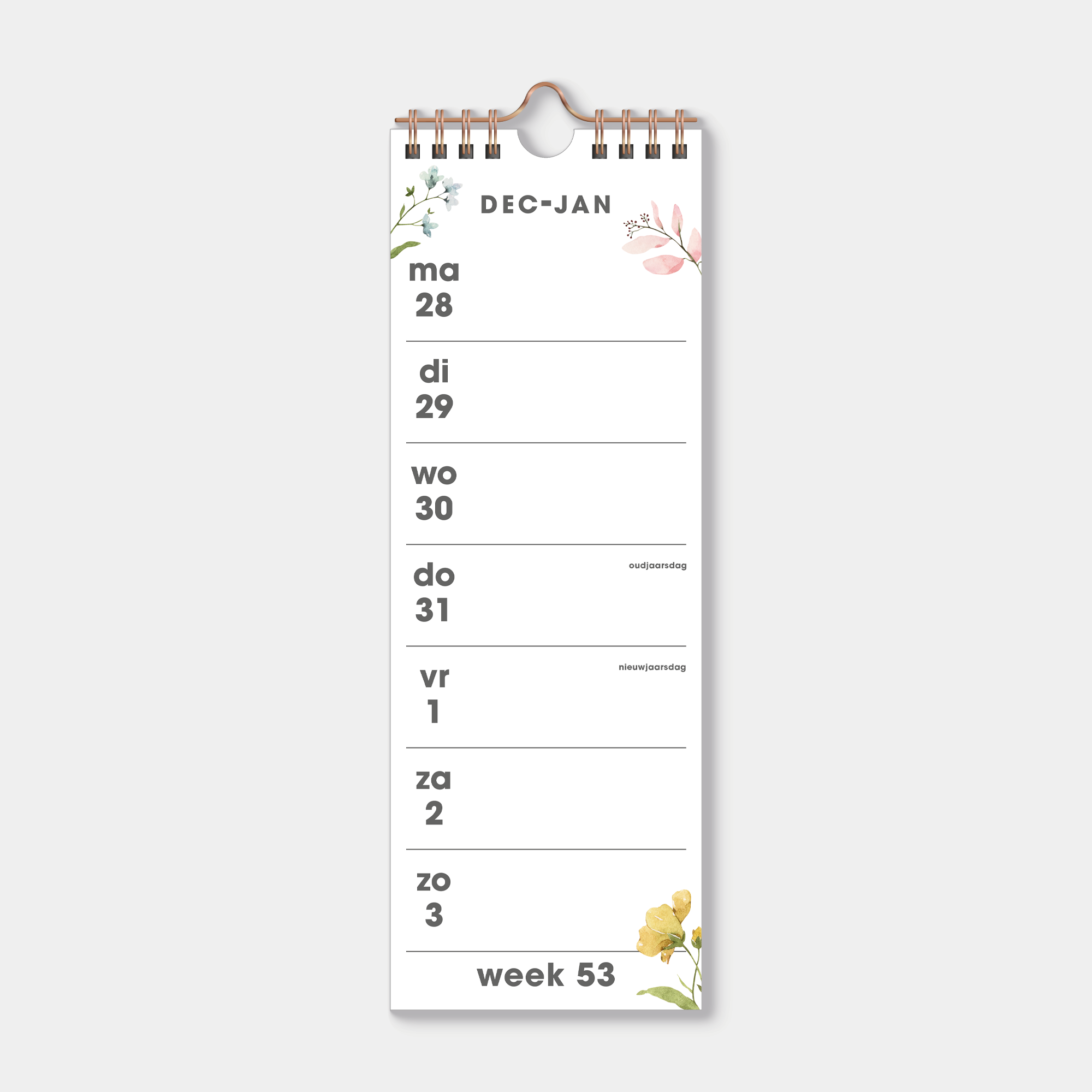 WEEKKALENDER 2027 SMAL D2