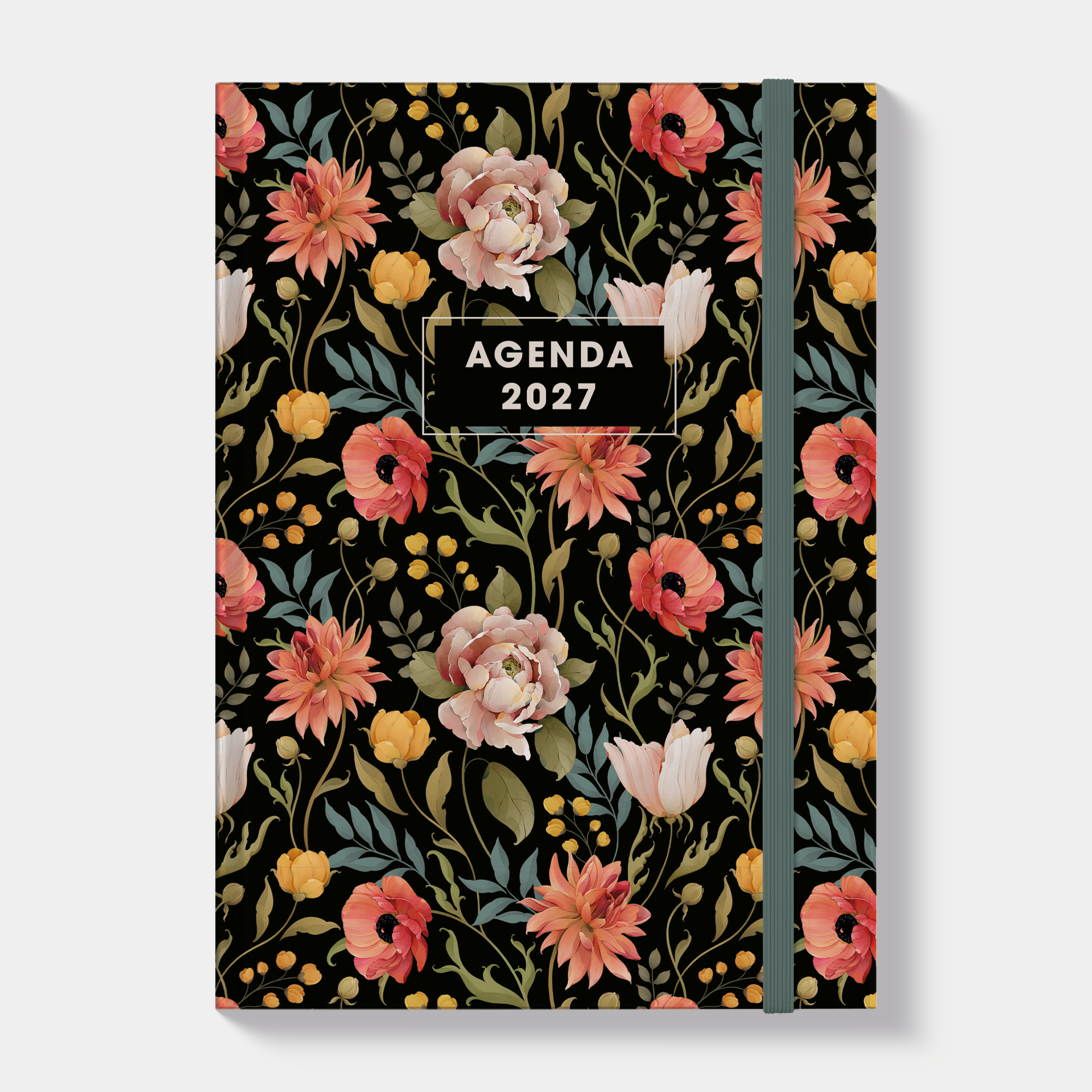 GROOTLETTER AGENDA 2027 A4 KLASSIEKE BLOEMEN