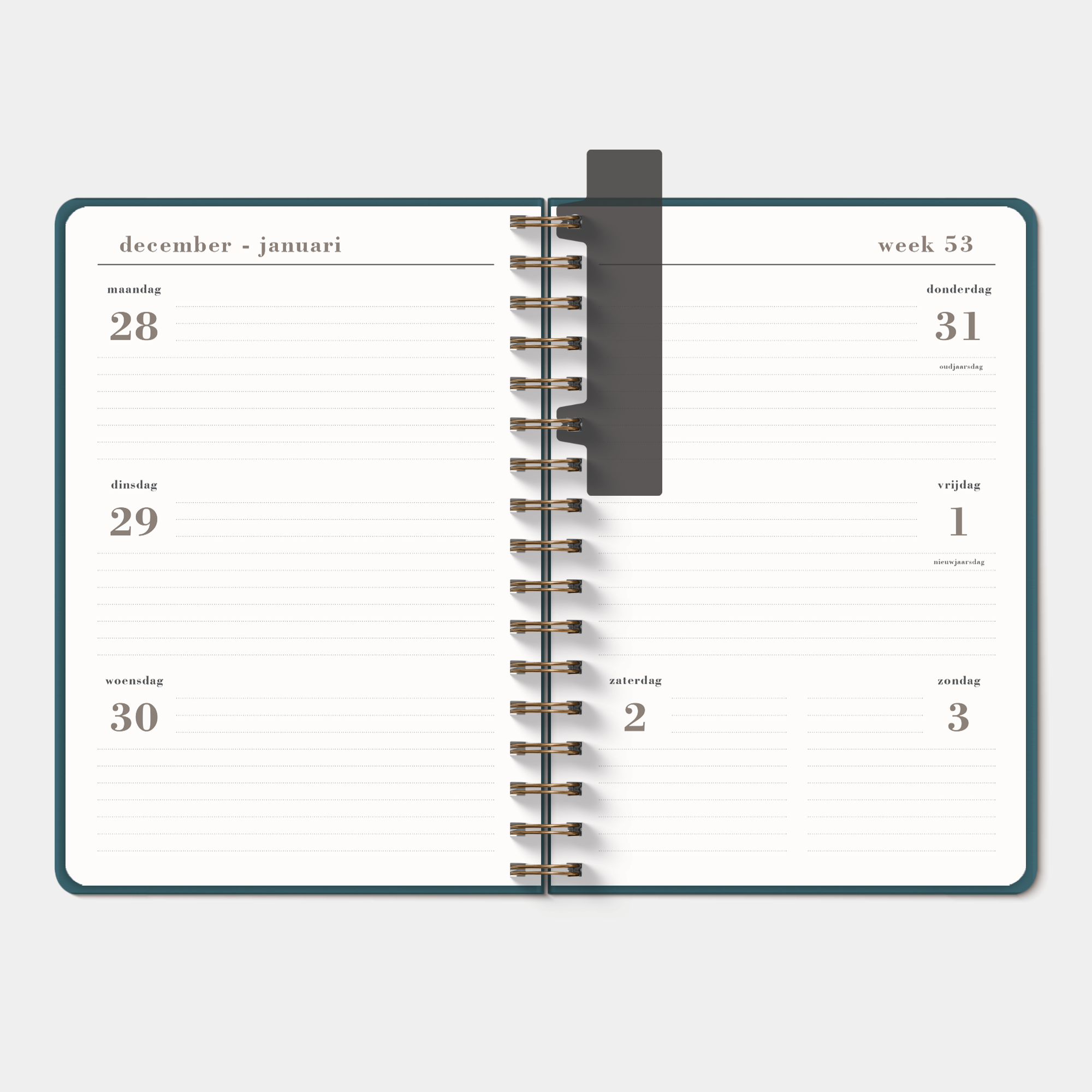 AGENDA LUXE A5 D1