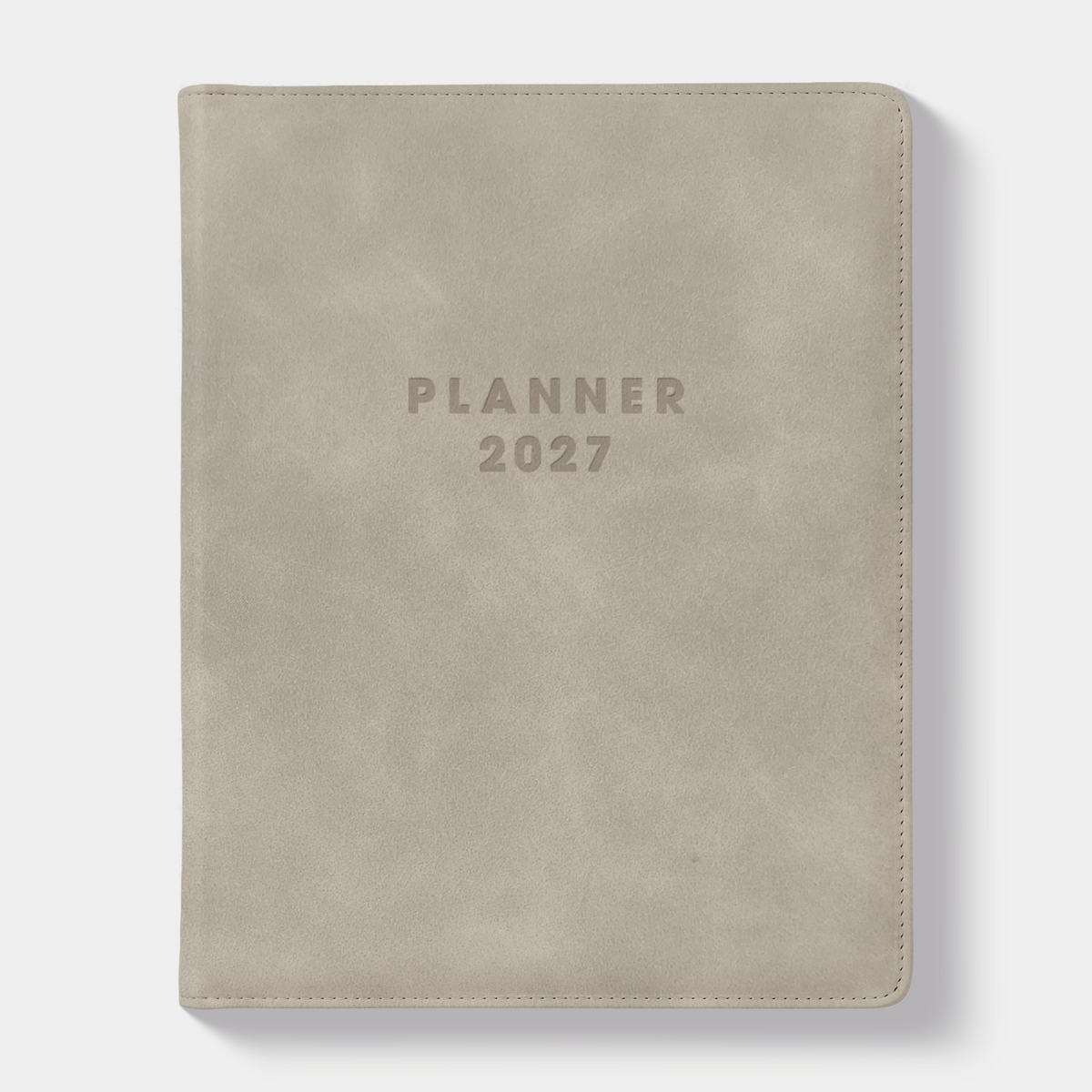 LUXE WEEKPLANNER 2027 A5+ FLEX SUEDELOOK
