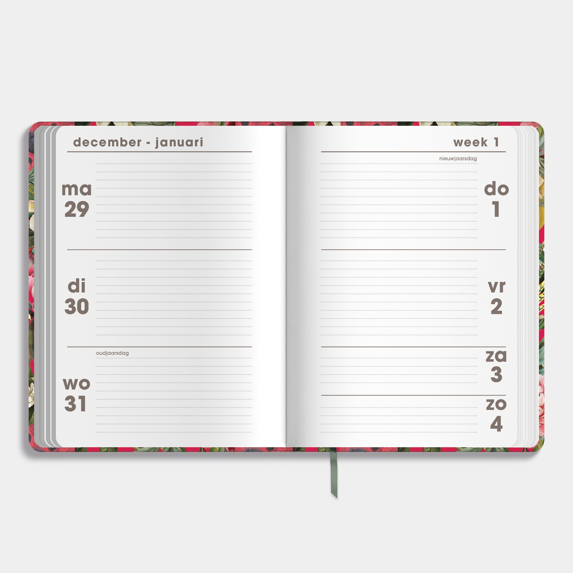 SOFT POCKET AGENDA 2026 A6 TROPISCH