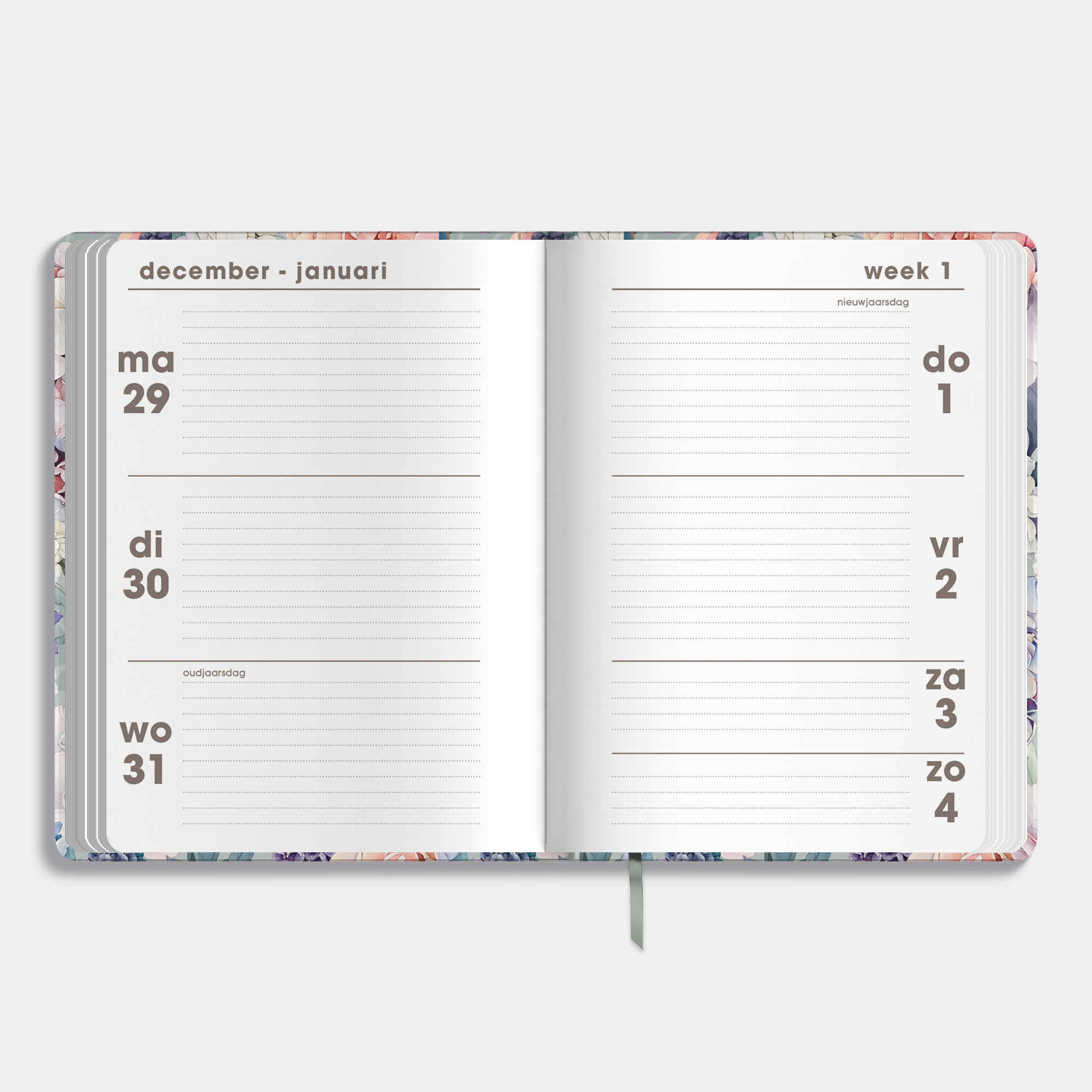 SOFT POCKET AGENDA 2026 A6 HORTENSIA