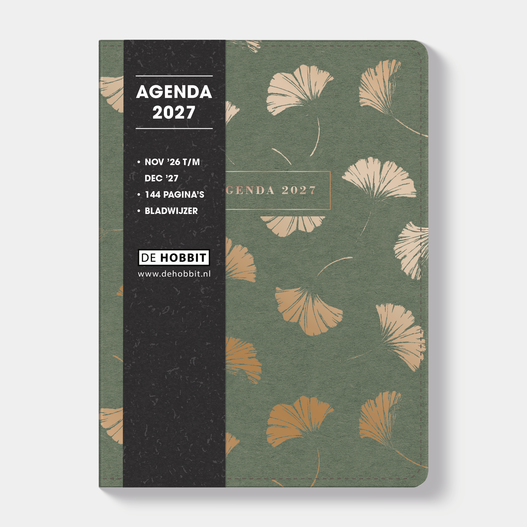 WEEKAGENDA 2027 GINKGO GOUD