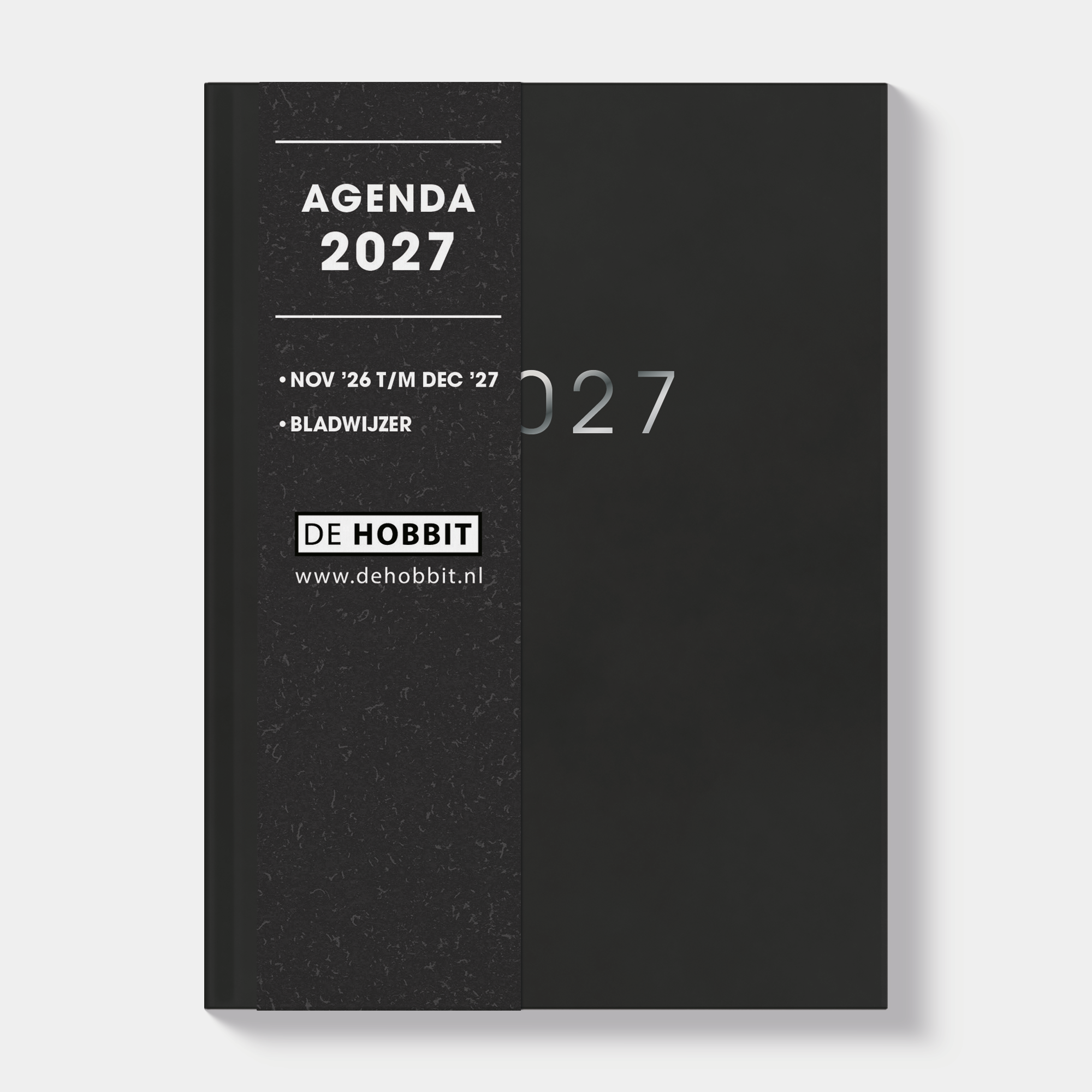 POCKET AGENDA 2027 A6 ZWART