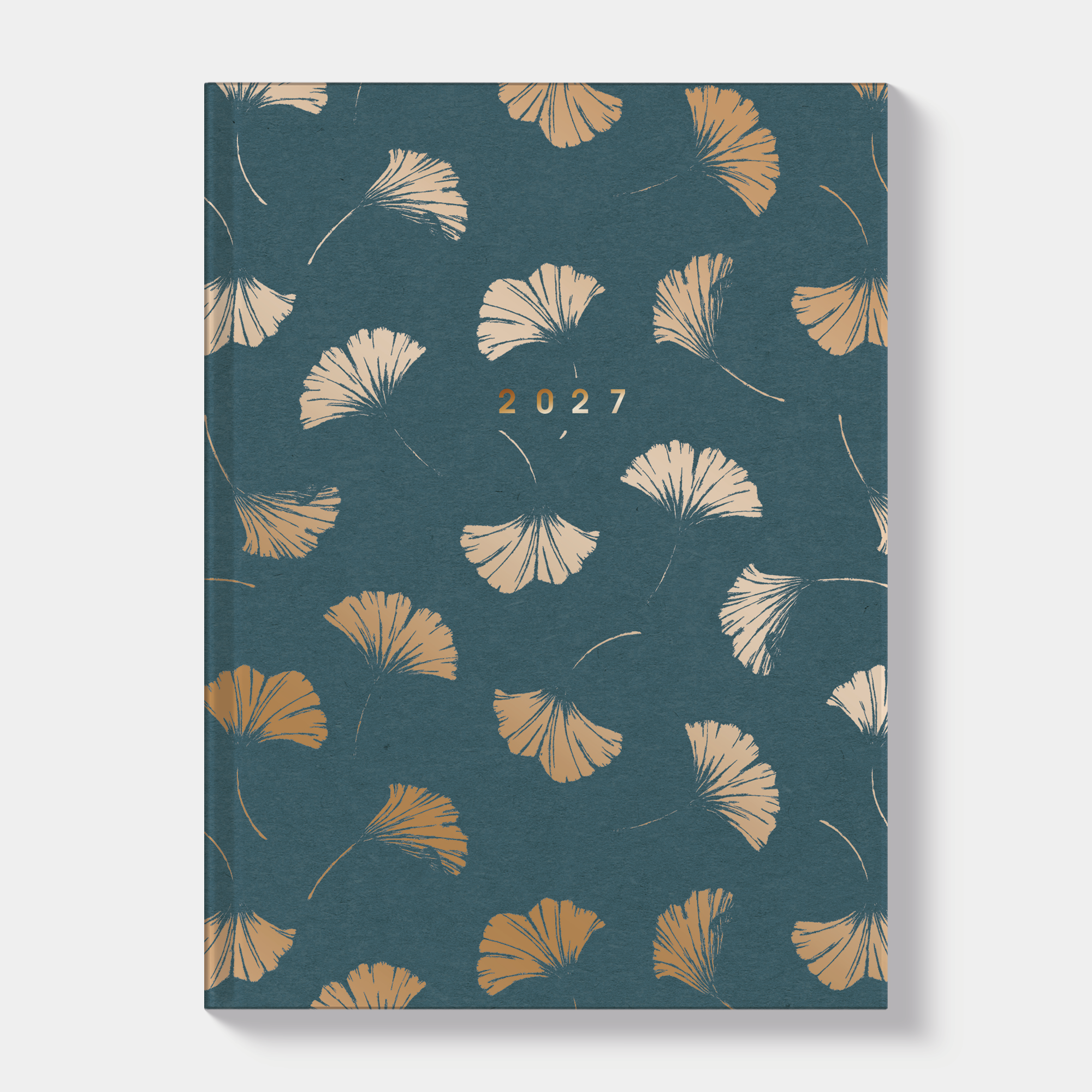 POCKET AGENDA 2027 A6 GINGKO GOUD