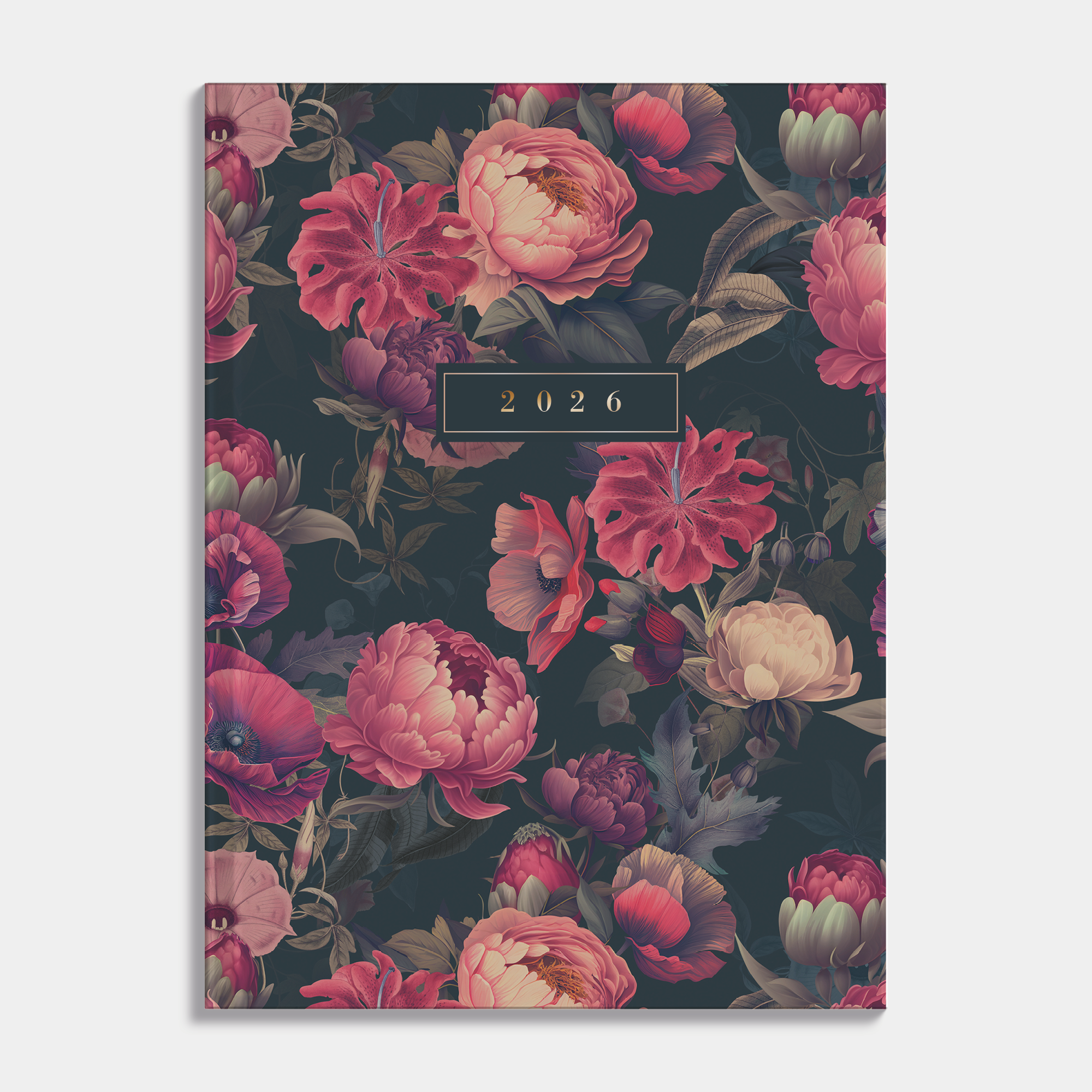 POCKET AGENDA 2026 A6 KLASSIEKE ROZEN