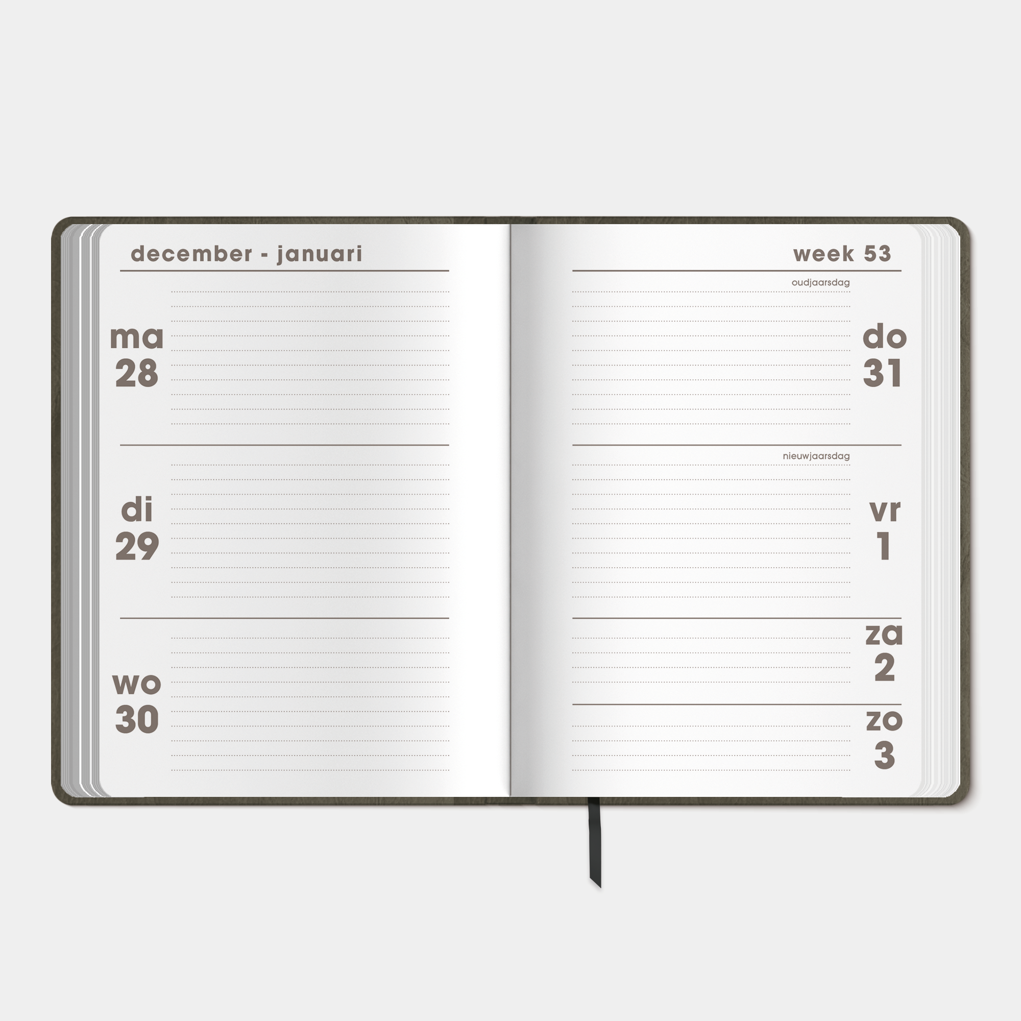 LUXE POCKET AGENDA 2027 ±A6 FLEX D2