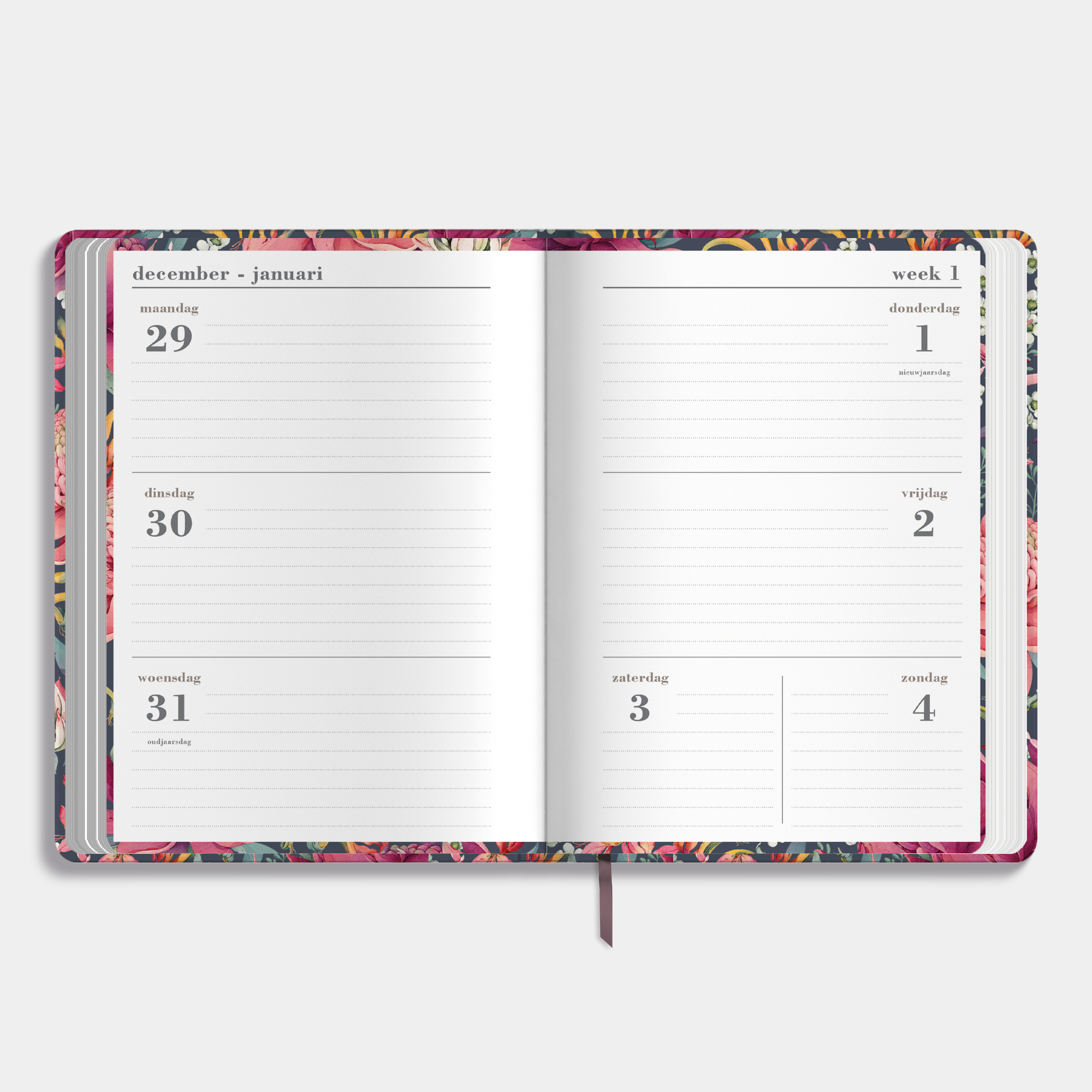 WEEKAGENDA 2026 TROPISCHE BLOEMEN