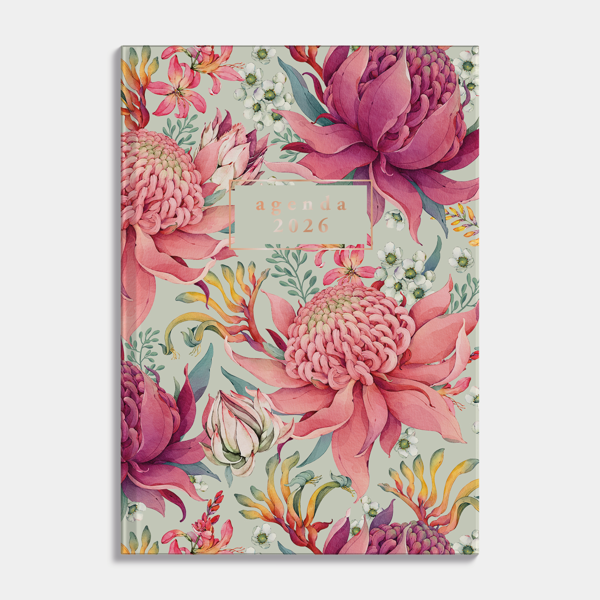 MINI AGENDA 2026 A7 TROPISCHE BLOEMEN