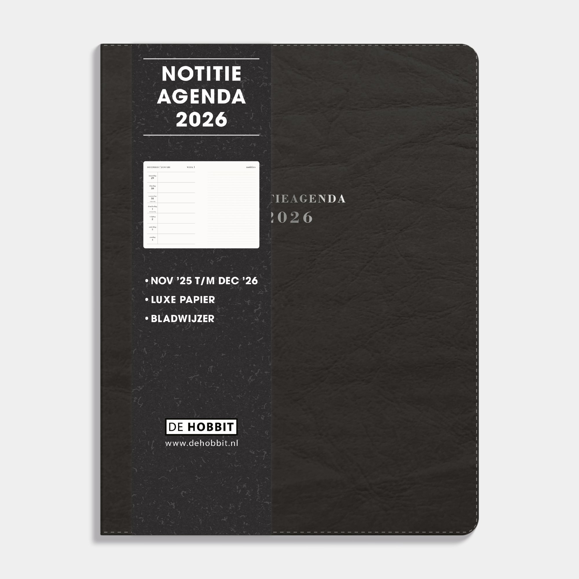 NOTITIEAGENDA 2026 A5 WASHED CRAFT