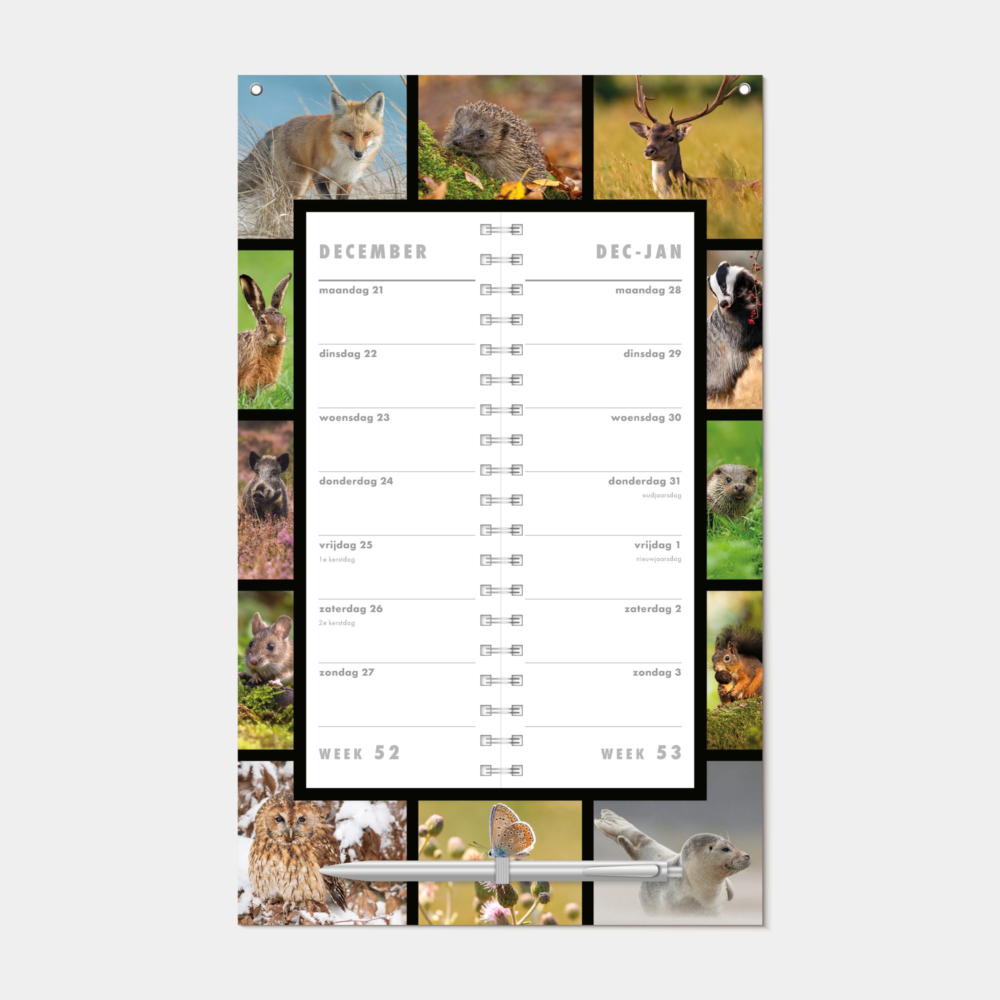 OMSLAGKALENDER 2027 NATUUR