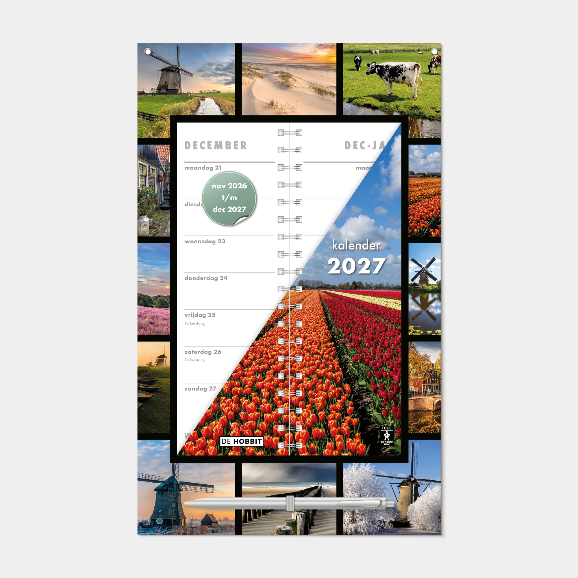 OMSLAGKALENDER 2027 HOLLAND