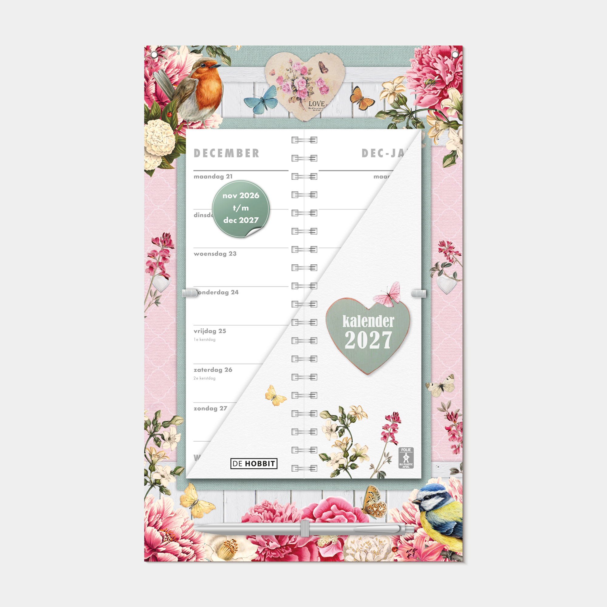 OMSLAGKALENDER 2027 BROCANTE