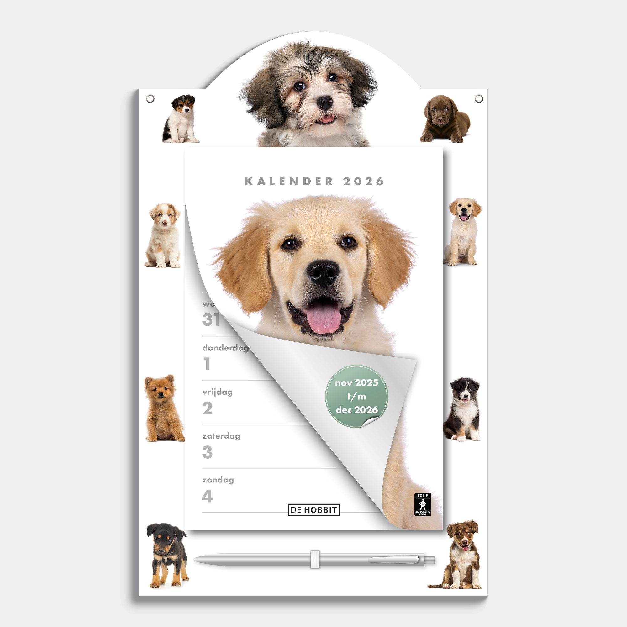 WEEKSCHEURKALENDER 2026 HONDEN