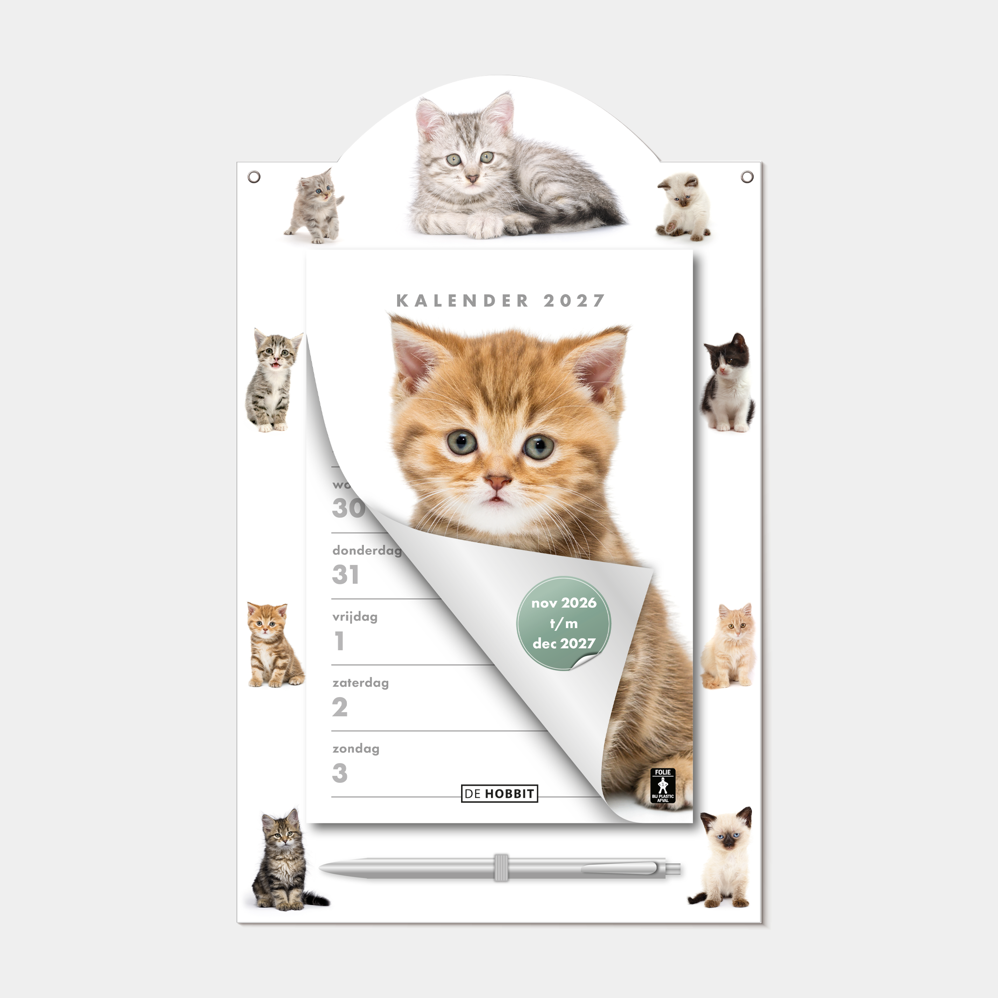 WEEKSCHEURKALENDER 2027 KATTEN