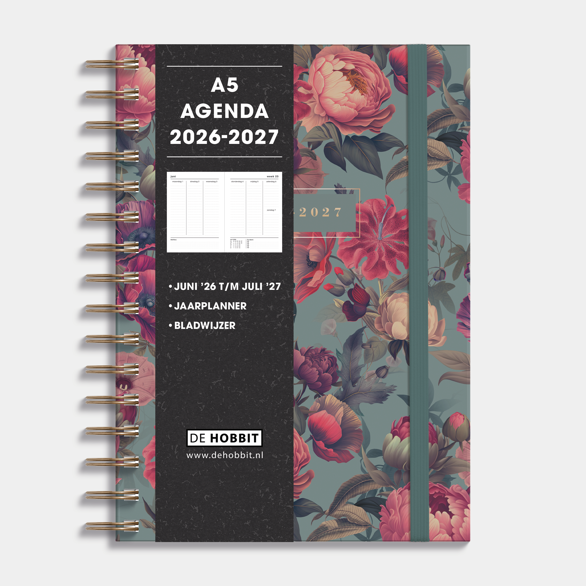 RINGBAND AGENDA 2026-2027 A5 KLASSIEK