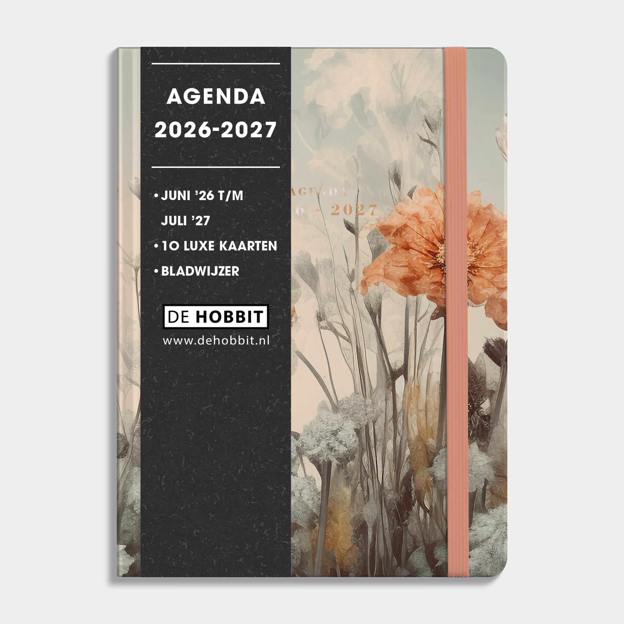 SOFT POCKET AGENDA 2026-2027 A6 VELDBLOEMEN