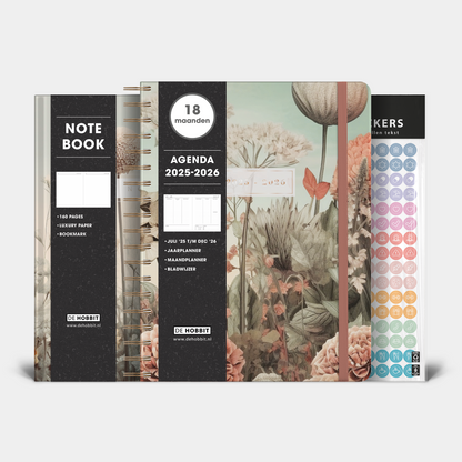 18 MAANDEN AGENDA BUNDEL 2025-2026 ±A4 VELDBLOEMEN