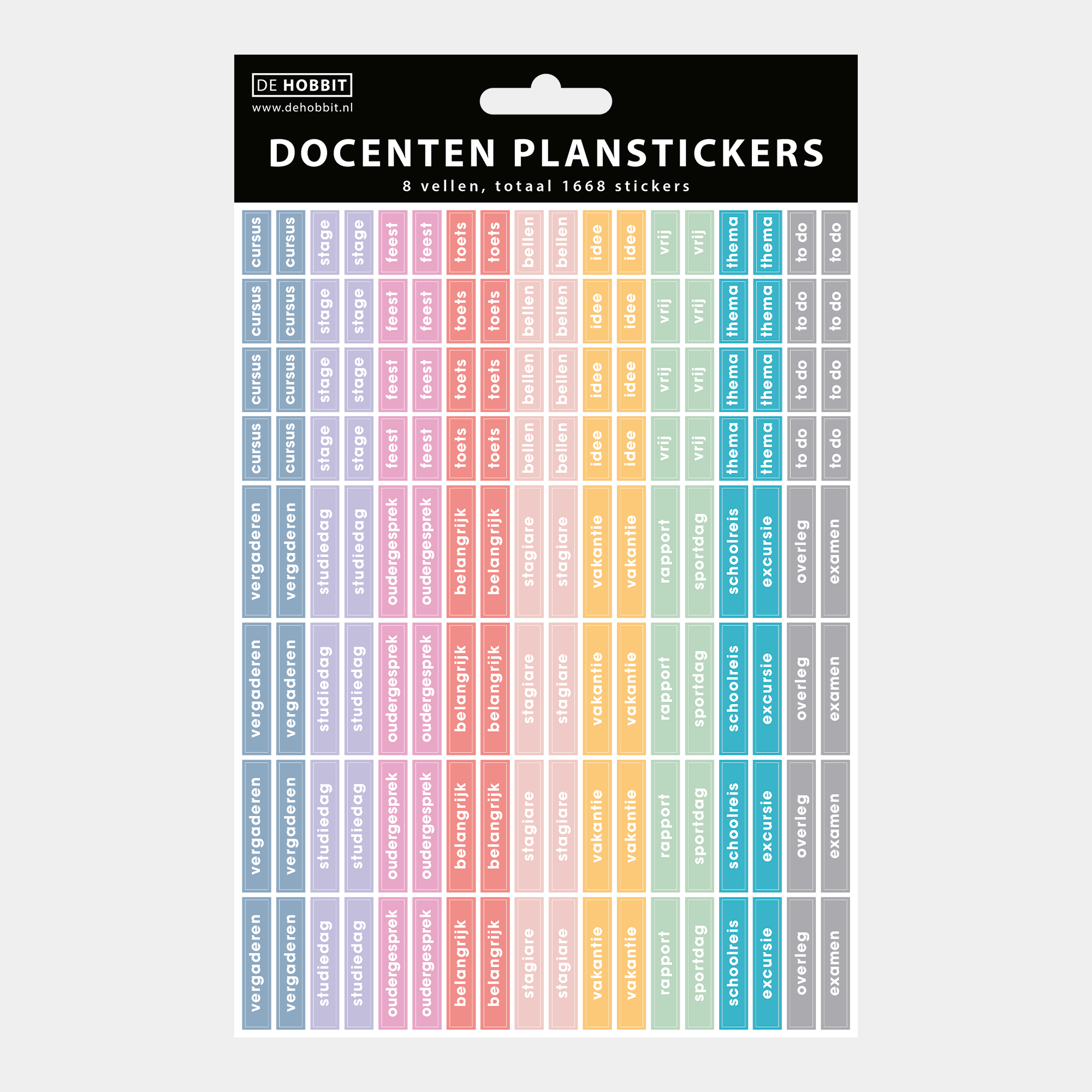 DOCENTEN PLANSTICKERS