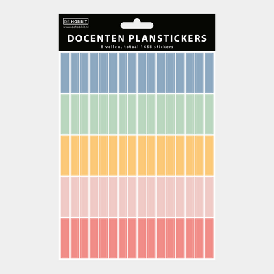 DOCENTEN PLANSTICKERS