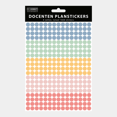 DOCENTEN PLANSTICKERS