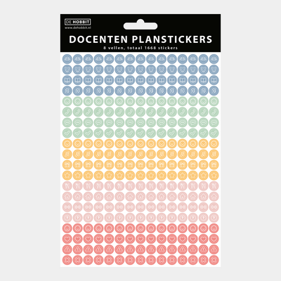DOCENTEN PLANSTICKERS