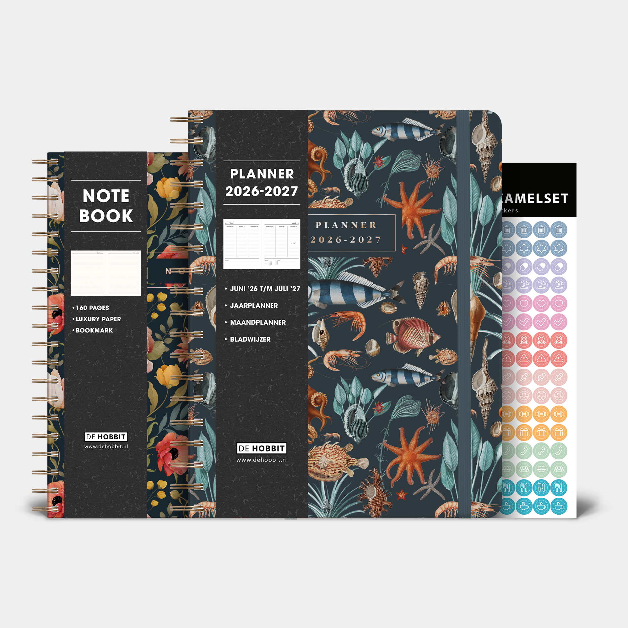 WEEKPLANNER BUNDEL 2026-2027 ±A4 OCEAAN
