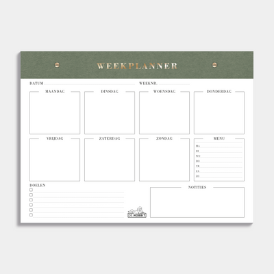 BUREAUPLANNER UNDATED A5+ SUEDELOOK