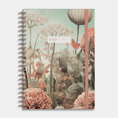 GEZINSPLANNER BUNDEL 2025-2026 A4 VELDBLOEMEN