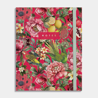 NOTITIEBOEK A5+ TROPISCH