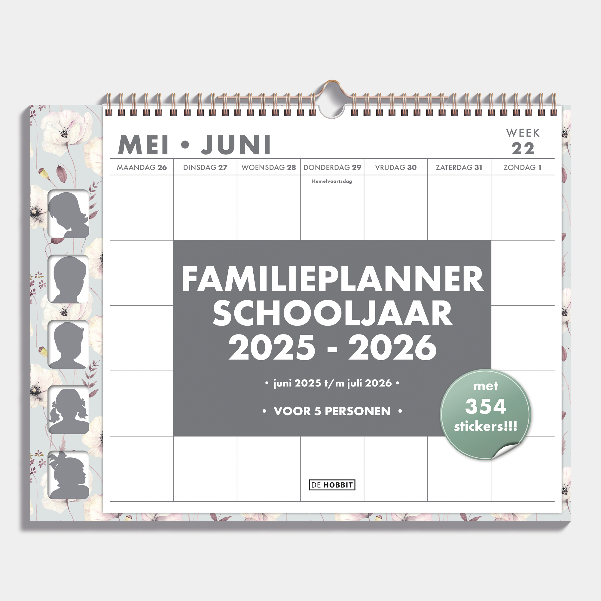 FAMILIEPLANNER 2025-2026 A3+ KLAPROOS