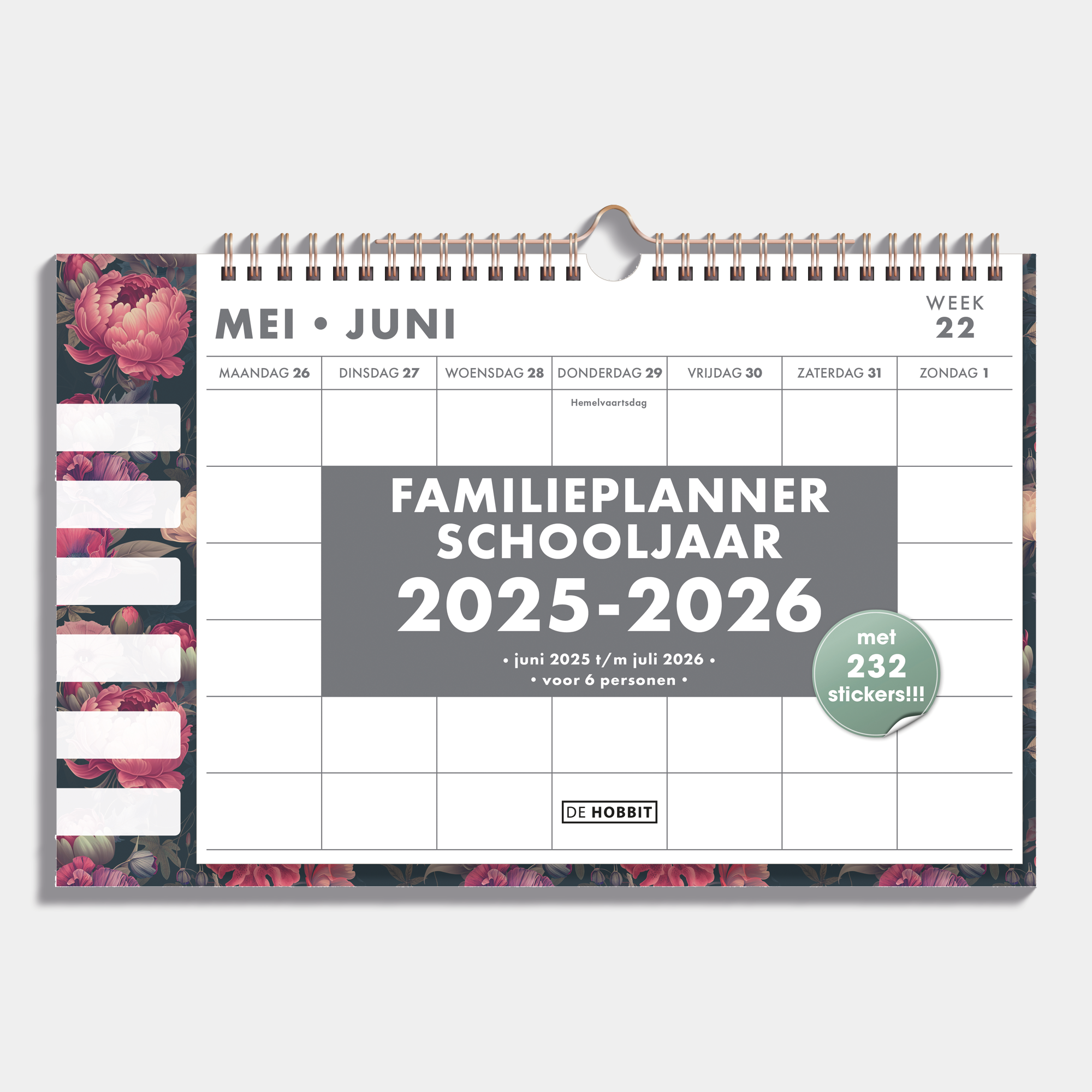 FAMILIEPLANNER 2025-2026 A3+ KLASSIEK