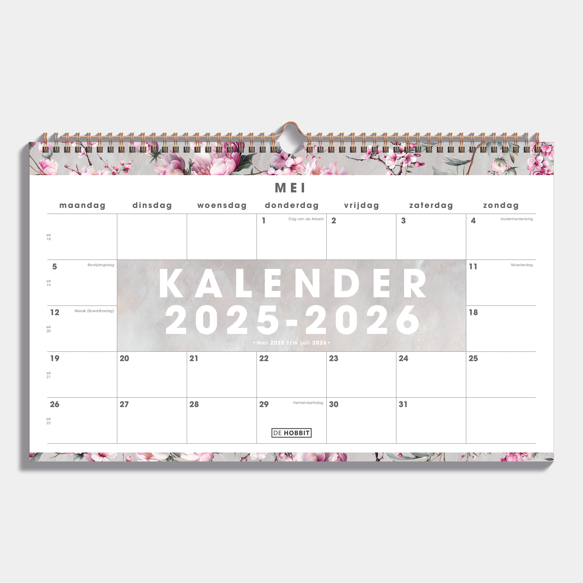 MAANDKALENDER SCHOOLJAAR 2025-2026 ±A3 KERSENBLOESEM