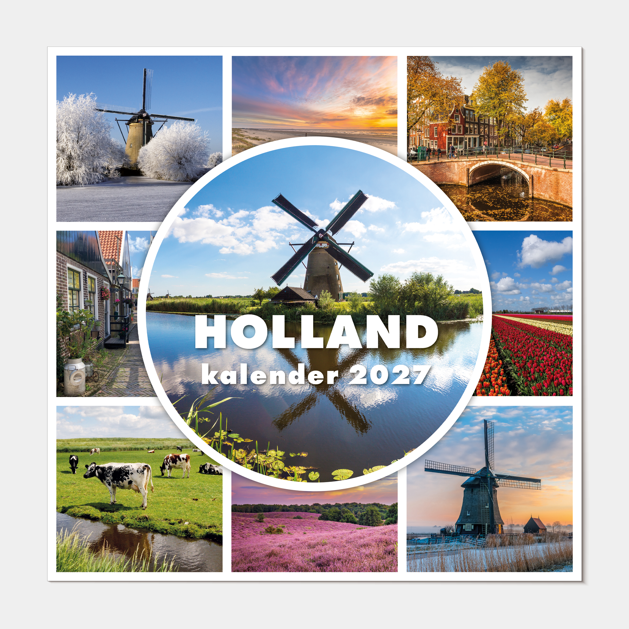 Hobbit - Jaarkalender 2026 - Maandplanner - 30x30cm - Holland