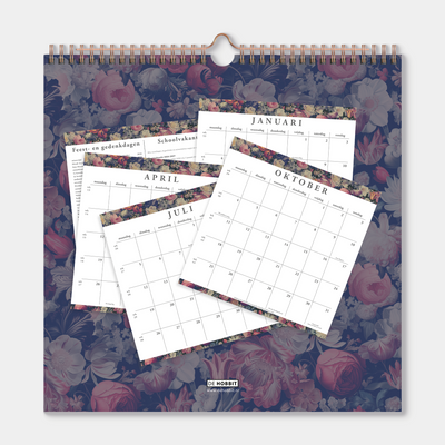 JAARKALENDER 2027 BLOEM KLASSIEK