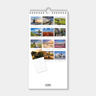 MINIKALENDER 2027 HOLLAND