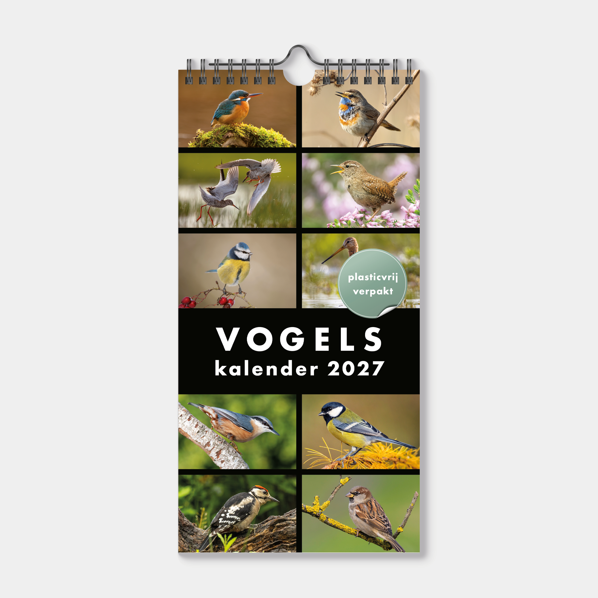 MINIKALENDER 2027 VOGELS
