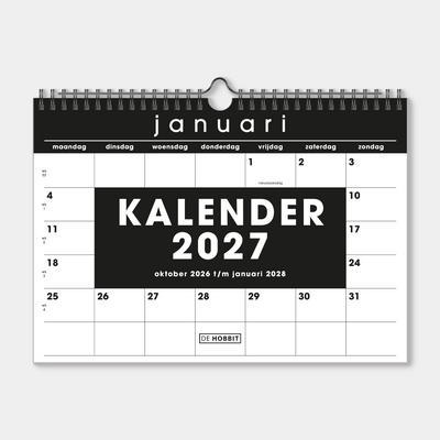 MAANDKALENDER 2027 A4 BASIC